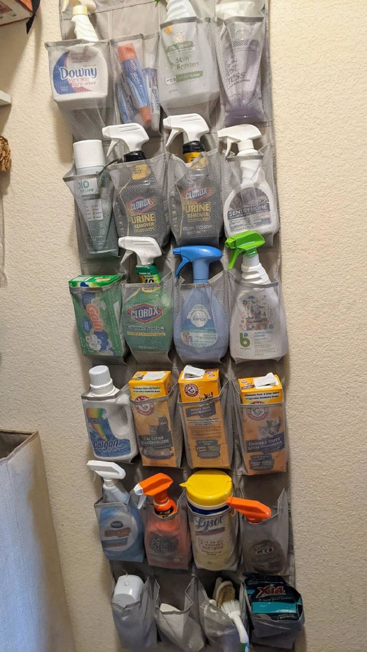 Organization Hacks, cleaning products 
