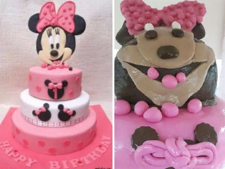 Cake Fails Minnie Mouse