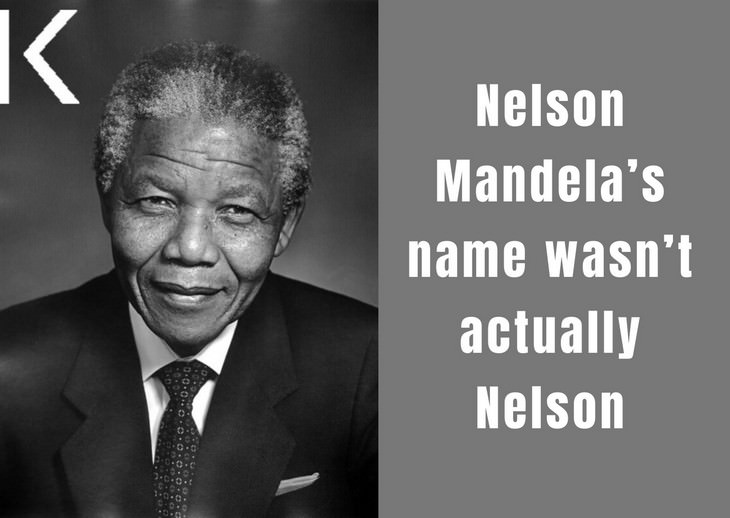 Nelson Mandela facts,  real name