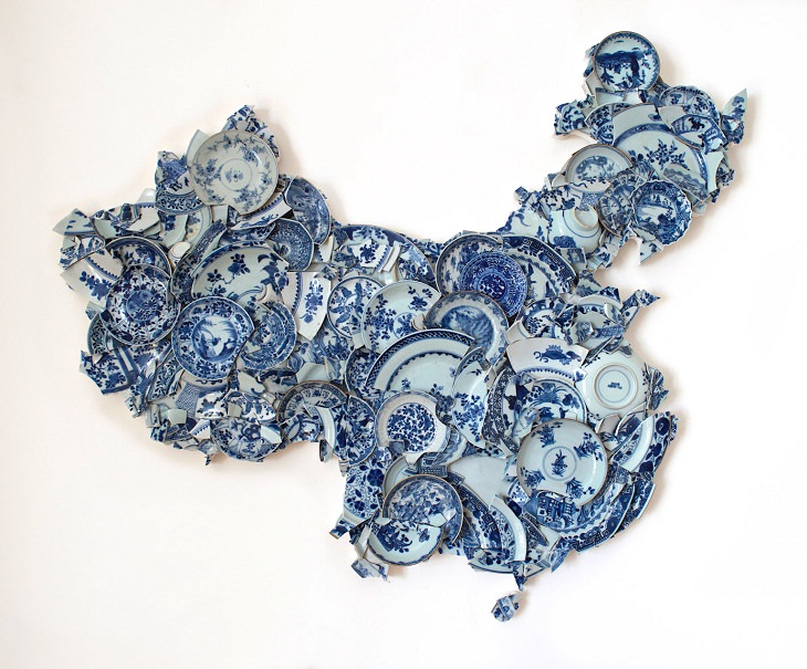 Discarded Ceramics China