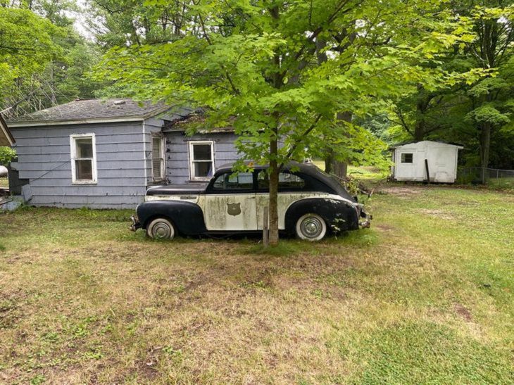 Abandoned Places,  vintage  car