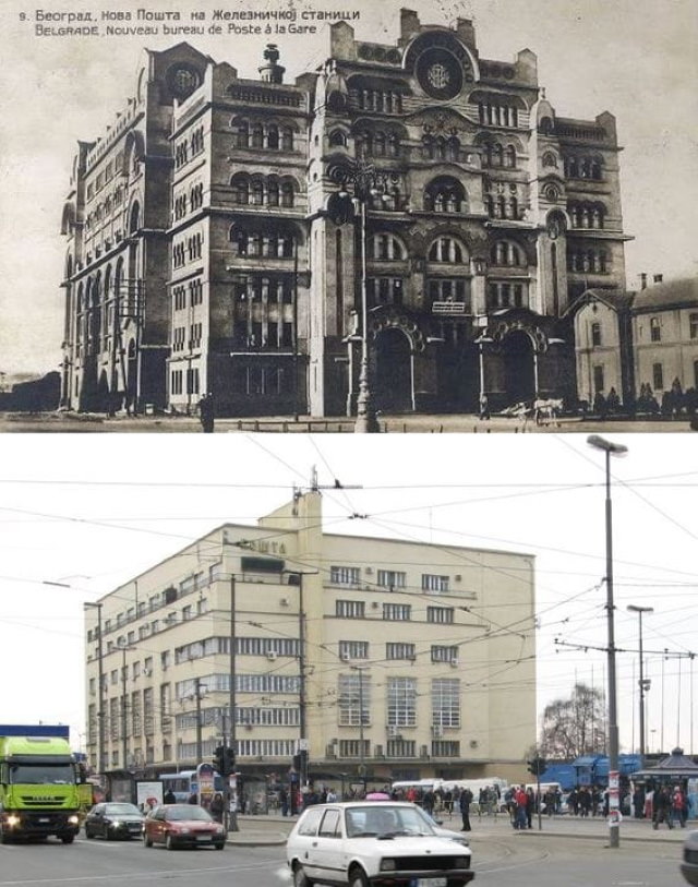 Bad Restorations Postal Office in Belgrade, Serbia