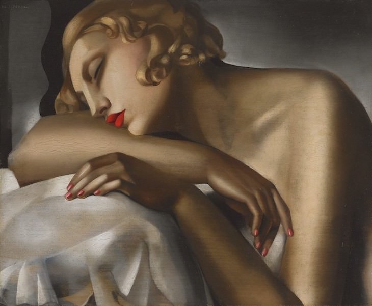  Artist profile of Tamara de Lempicka, the sleeper 1930