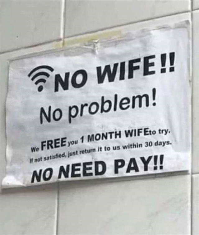 Funny Spelling and Translation Fails Wife and WiFi