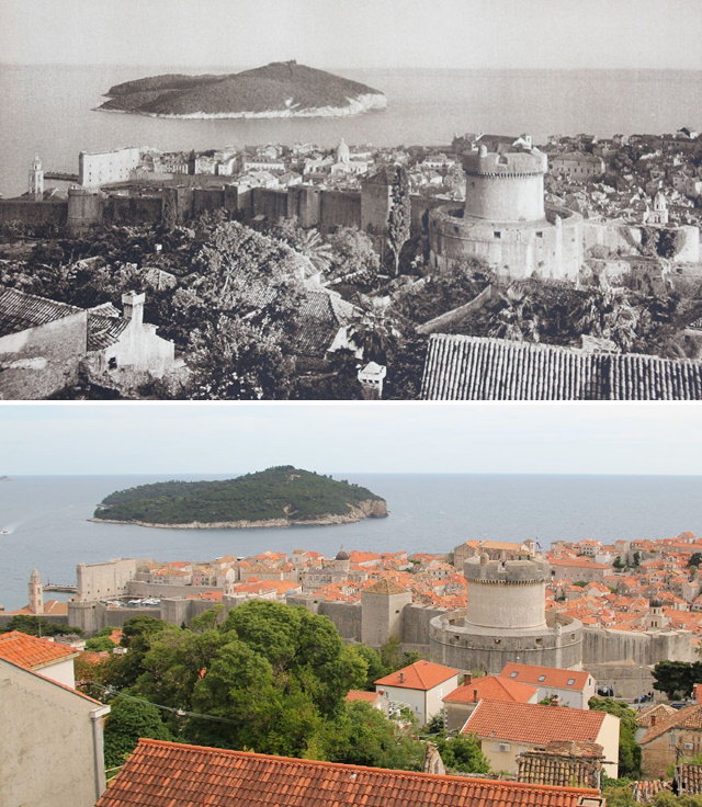 Casper Molenaar In the footsteps of Kurt Hielscher Dubrovnik and The Island Of Lokrum (1926 vs. 2019)