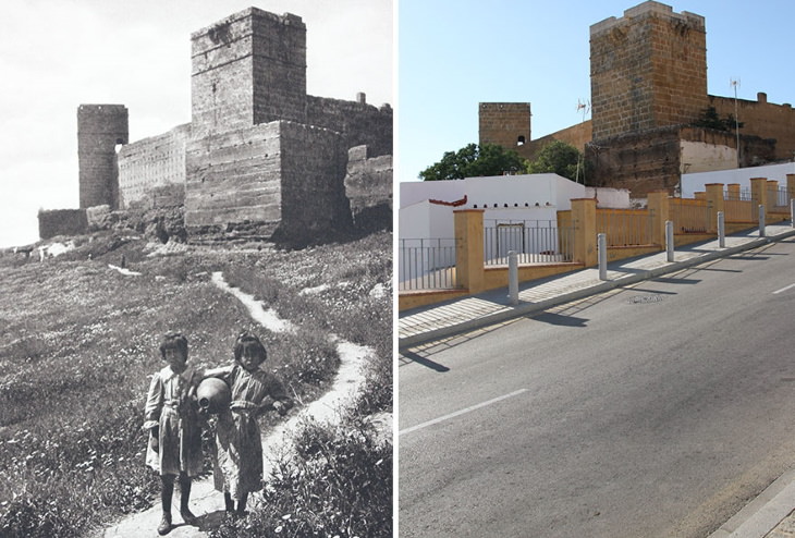 Casper Molenaar In the footsteps of Kurt Hielscher The Castle Of Alcalá De Guadaíra, Spain (c.1914-1919 vs. 2019)