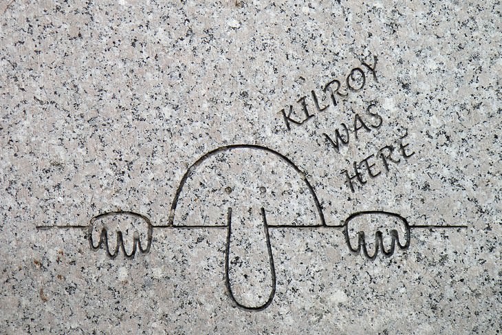 Unforgettable fads from the 20th century Kilroy was here 