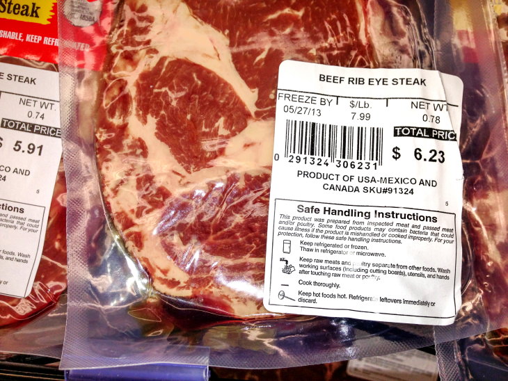 Meat Buying Tips steak packaged