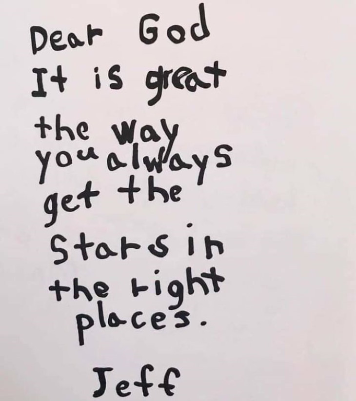 3rd-Graders Ask God stars