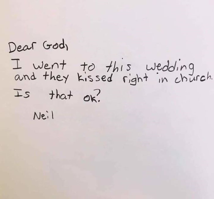 3rd-Graders Ask God wedding