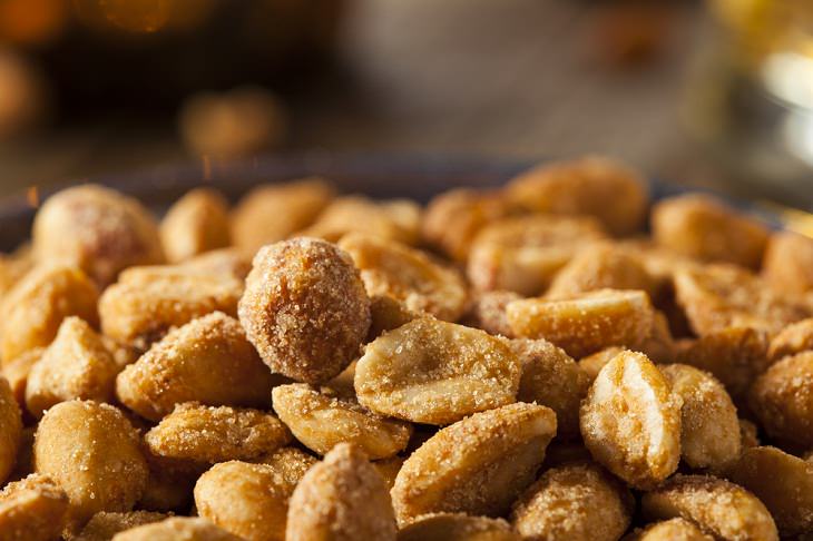 Microwave Roasted Peanuts Recipe, honey-roasted