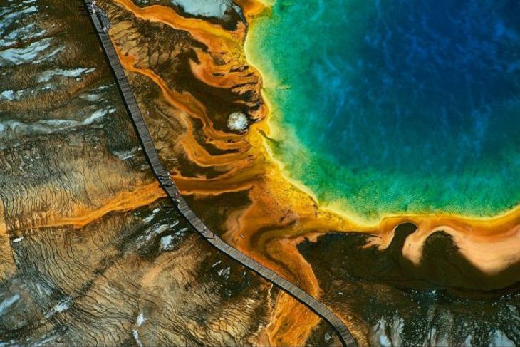 Gorgeous pictures of different parts of the world as taken from the air by famous environmentalist, activist, journalist and photographer from France, Yann Arthus-Bertrand 
