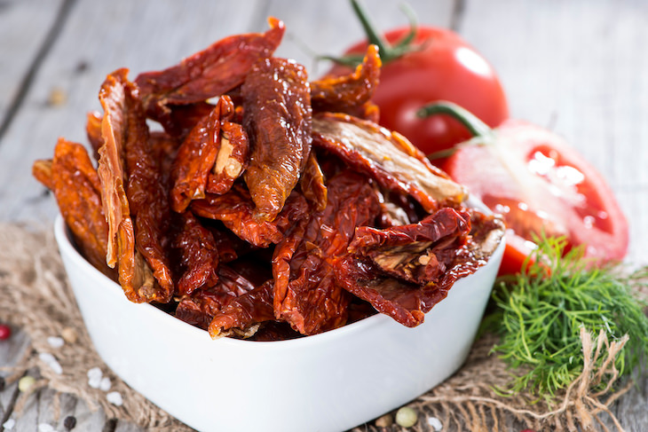 Foods You Should Never Put In the Blender, sun dried tomatoes