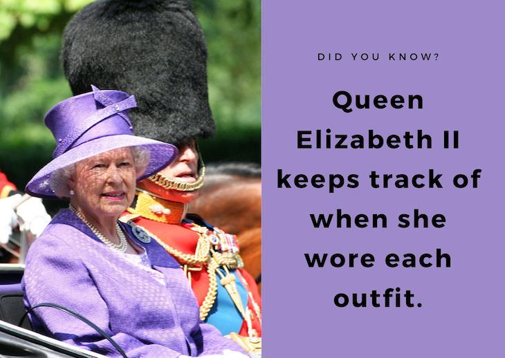 15 Intriguing Facts About the World Around Us,the Queens's wardrobe spreadsheet
