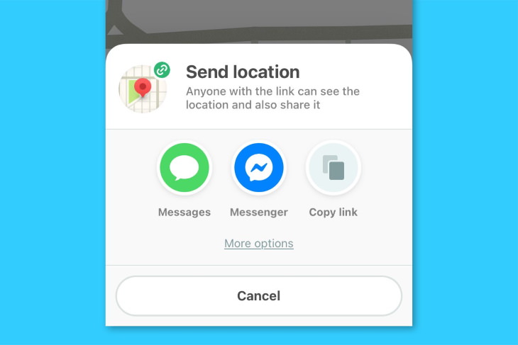 Useful Waze Features share location