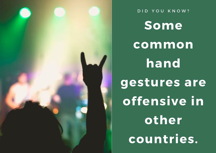 15 Intriguing Facts About the World Around Us, hand gestures