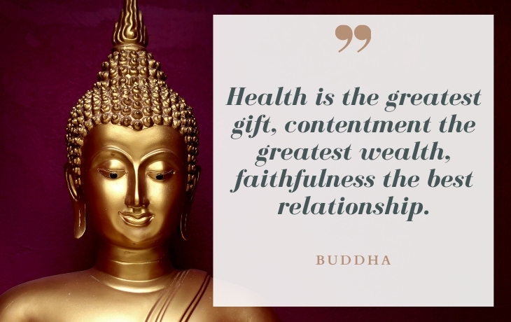 Life Beautiful Quotes "Health is the greatest gift, contentment the greatest wealth, faithfulness the best relationship." - Buddha