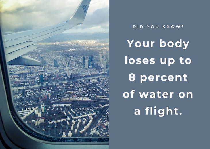 15 Intriguing Facts About the World Around Us, travel dehydration