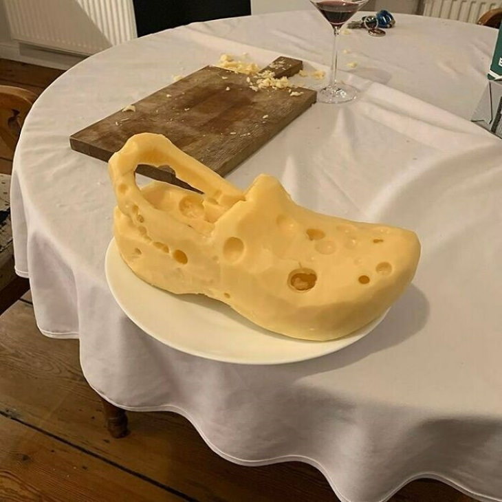 food fails cheese crocs