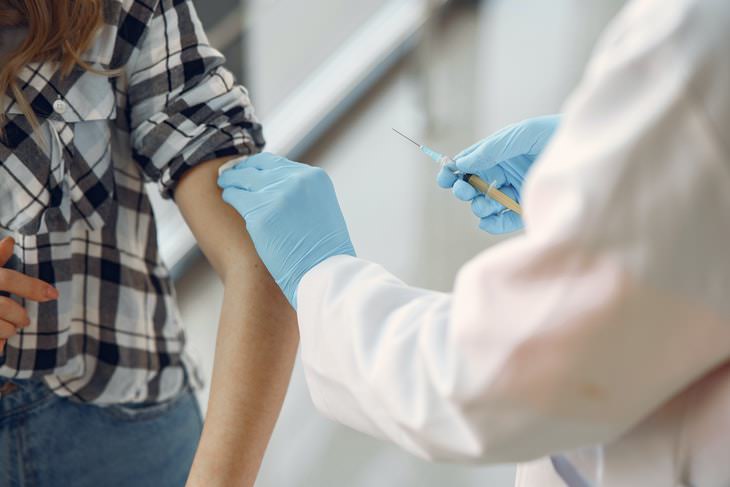 Pfizer Vaccine getting vaccinated