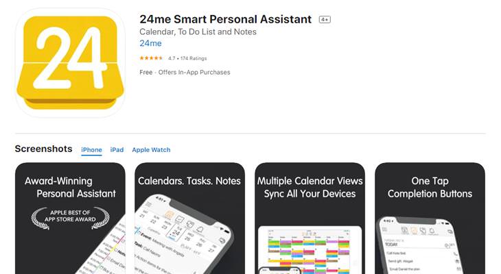Voice-Activated Apps, 24me Smart Personal Assistant