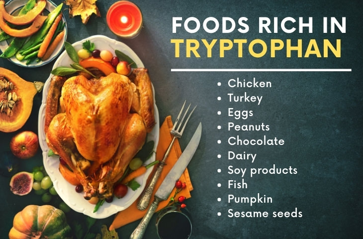 Tryptophan foods rich in tryptophan