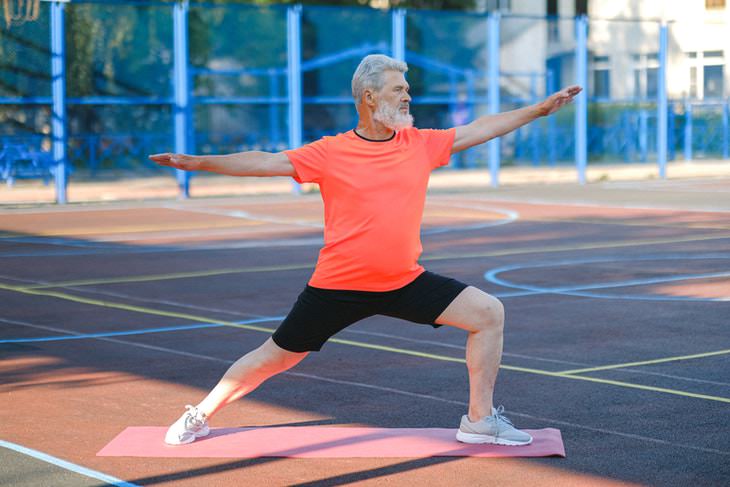Aging Myths man exercising