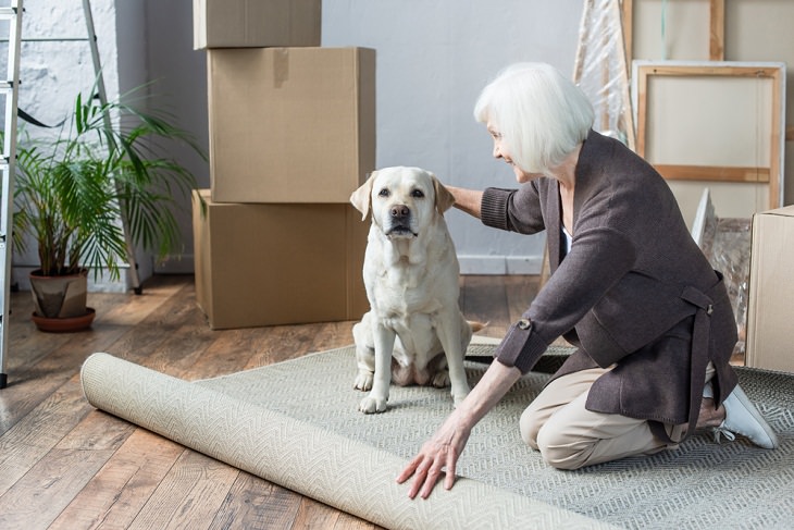 Age-Proof a House, carpeting