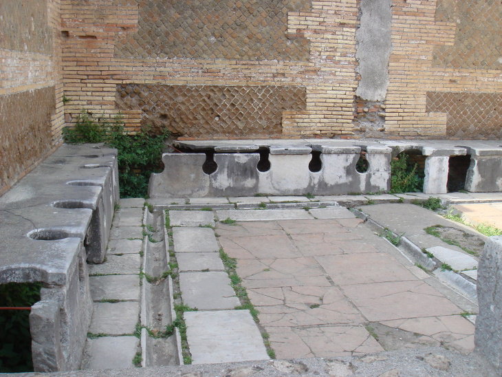 Strange Facts About Ancient Rome toilet