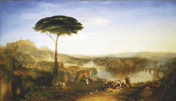 J.M.W. Turner Paintings, Childe Harold’s Pilgrimage - Italy