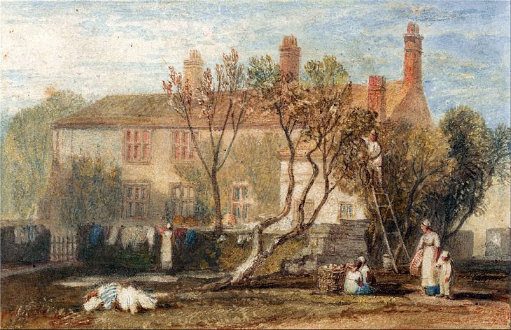 J.M.W. Turner Paintings, Steeton Manor House, Near Farnley