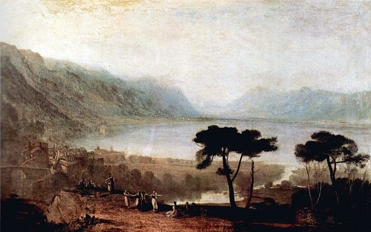 J.M.W. Turner Paintings, Lake Geneva