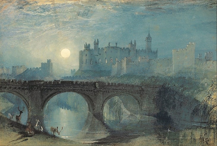 J.M.W. Turner Paintings, Alnwick Castle