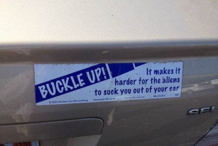 15 Hilarious Bumper Stickers