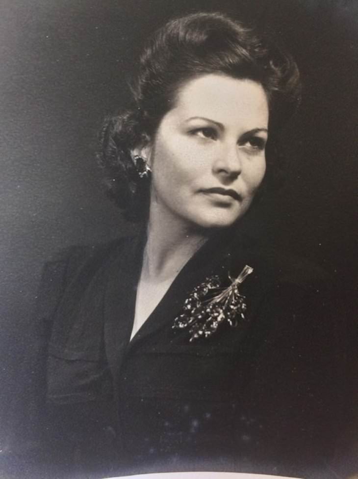 11 Nostalgic Photos of Stylish Past Generations, My grandma turns 100 years young today! This is her circa the 1950s.