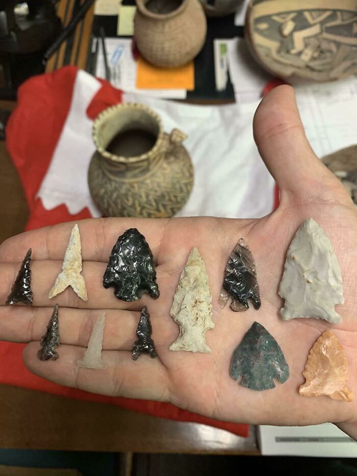 Cool and Random Collections People Keep, arrowheads