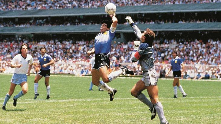 Facts About Diego Maradona, hand of god