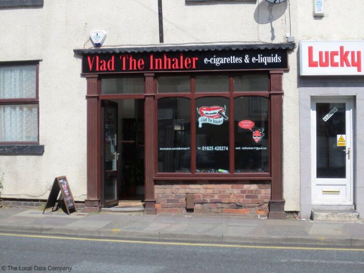 British shop names with puns vlad the inhaler