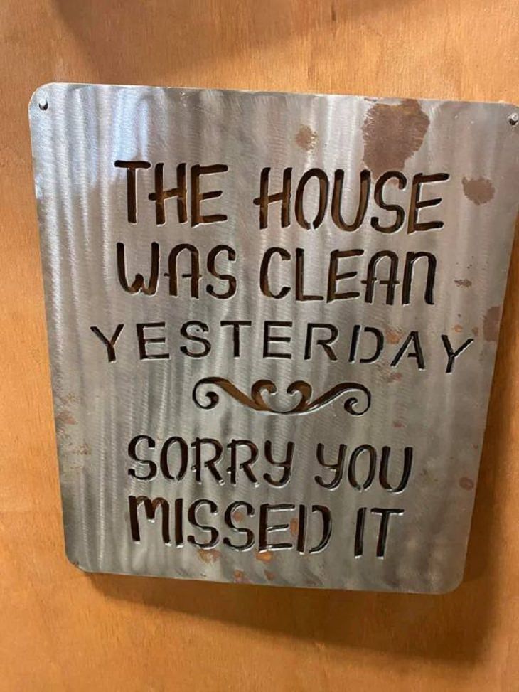 Funny Signs, house