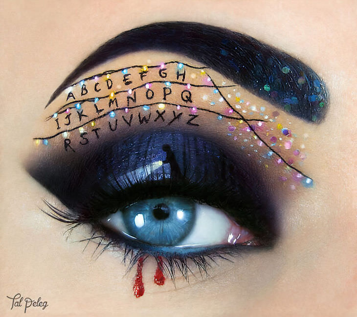 Incredible Makeup Artist Uses Eyelids As Canvas, decorations