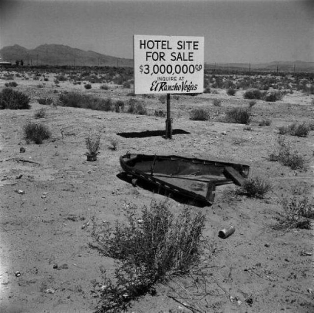 Historical Photos The Las Vegas Strip in 1955