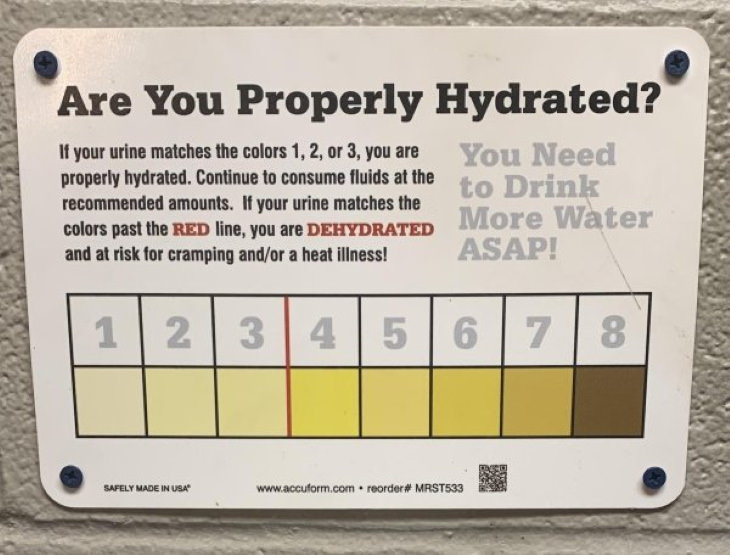 Useful Charts urine color chart