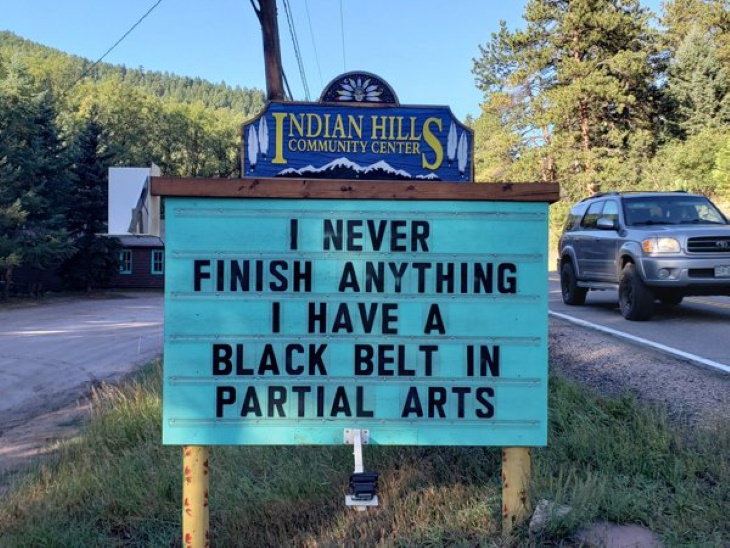 30 Funny Indian Hills Community Center Signs