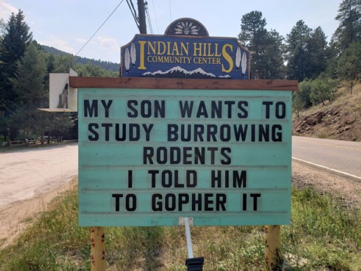 30 Funny Indian Hills Community Center Signs