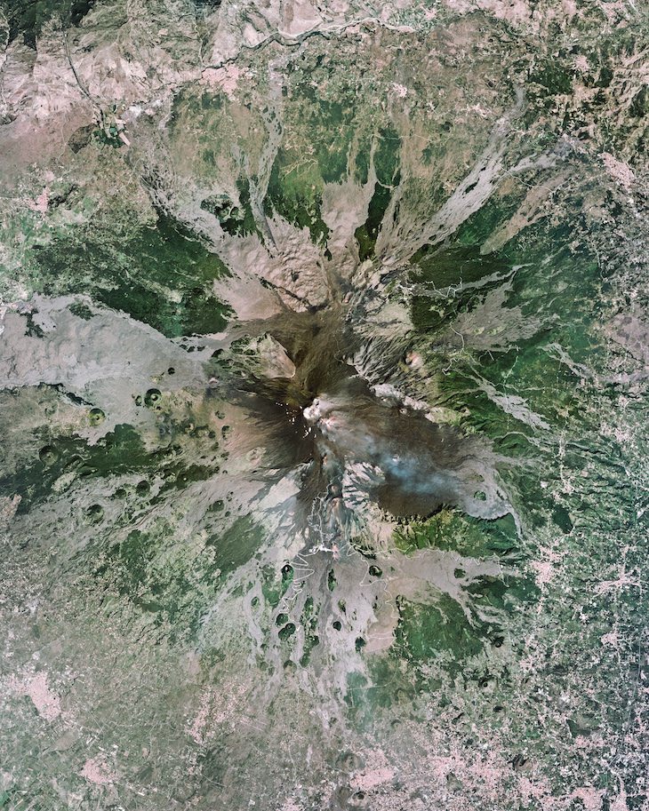 15 Stunning Aerial Shots of UNESCO Heritage Sites,  Mount Etna, Italy