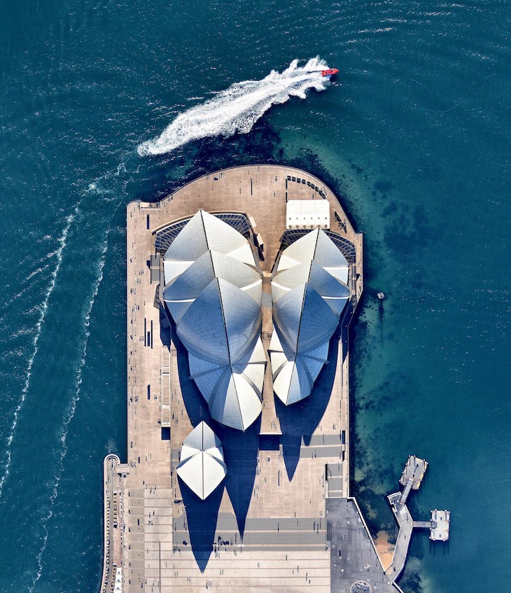 15 Stunning Aerial Shots of UNESCO Heritage Sites, Sydney Opera House 