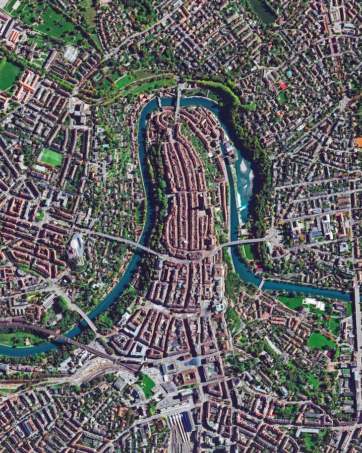15 Stunning Aerial Shots of UNESCO Heritage Sites,  Bern, Germany