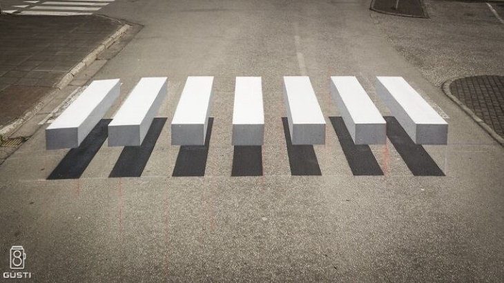 Optical Illusions crosswalk