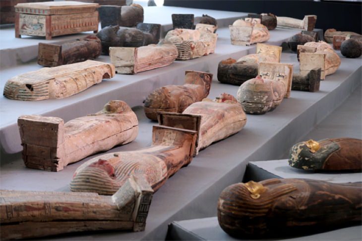 Archeological Discoveries Made in 2020 egyptian mummies