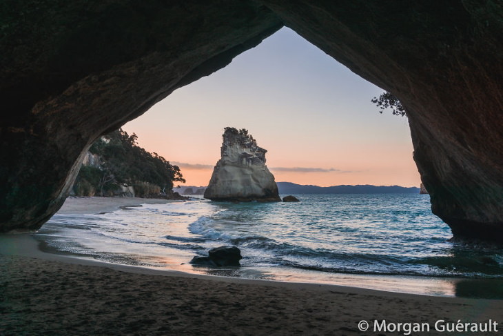 Nature of New Zealand by Morgan Guerault Cathedral Cove, Coromandel